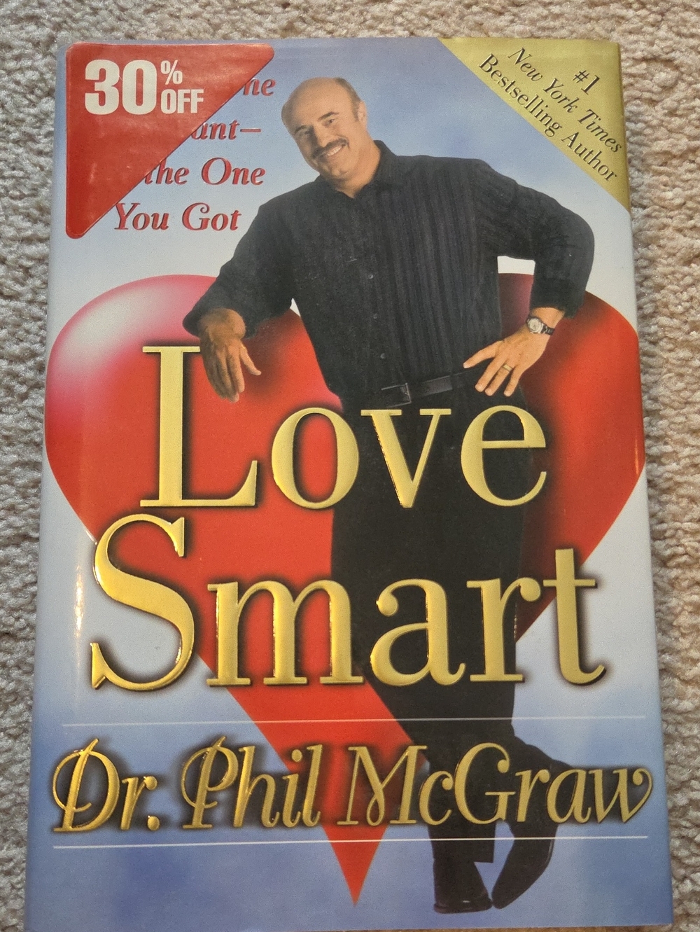 Love Smart by Dr. Phil McGraw - Red & Black Cover